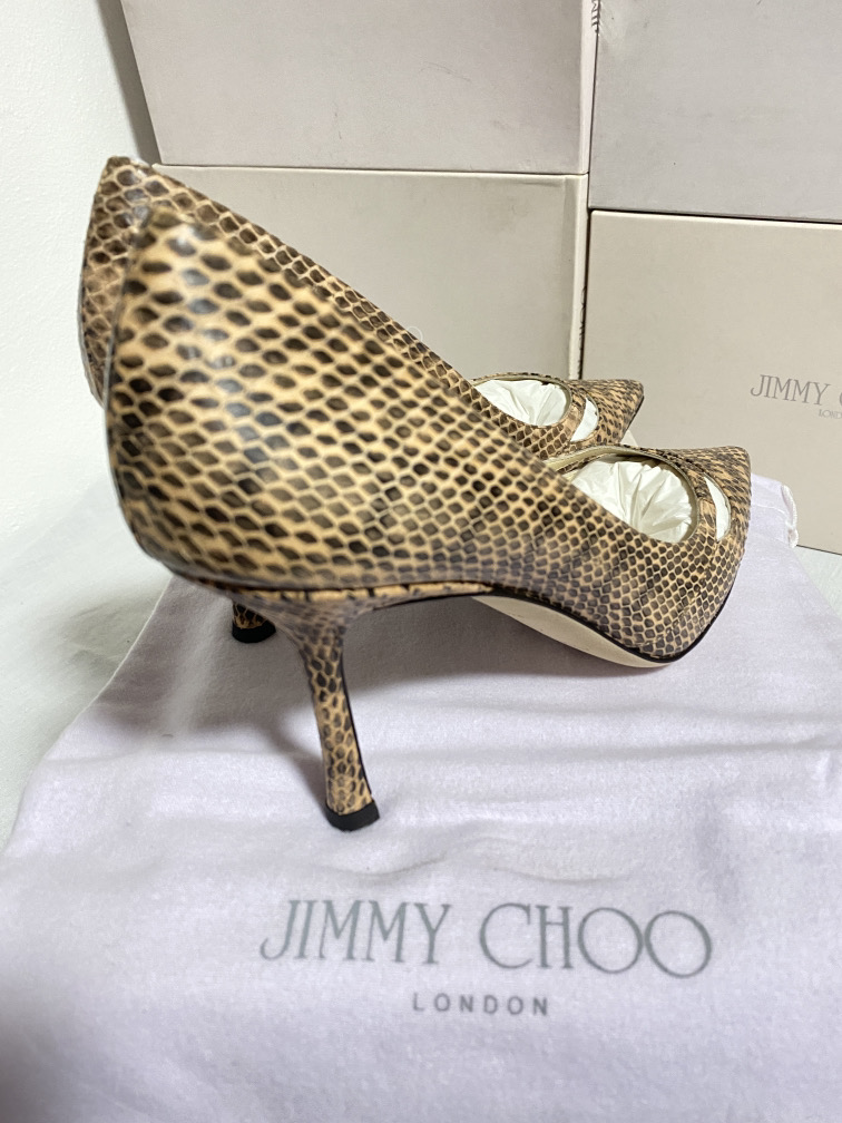 JIMMY CHOO (LONDON) LADIES SHOES / FOOTWEAR (BOXED IN VGC) - Image 3 of 8