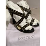 JIMMY CHOO (LONDON) LADIES SHOES / FOOTWEAR (BOXED IN VGC)