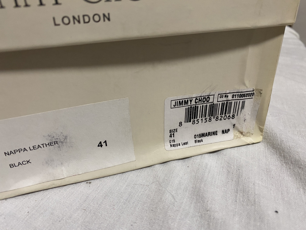 JIMMY CHOO (LONDON) LADIES SHOES / FOOTWEAR (BOXED IN VGC) - Image 6 of 11