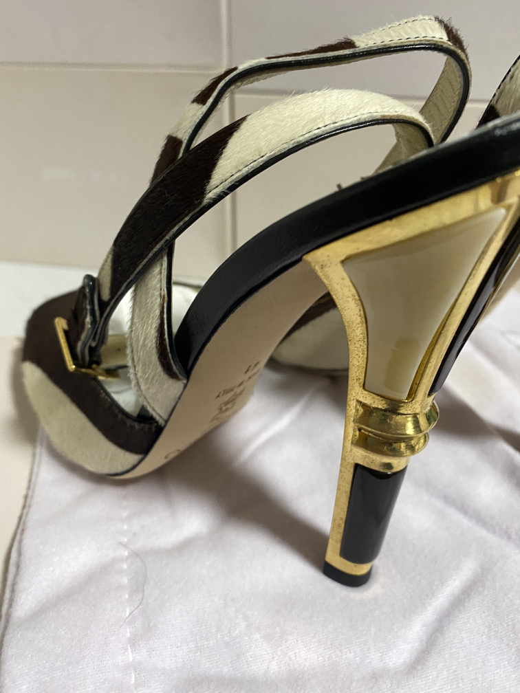 JIMMY CHOO (LONDON) LADIES SHOES / FOOTWEAR (BOXED IN VGC) - Image 7 of 9