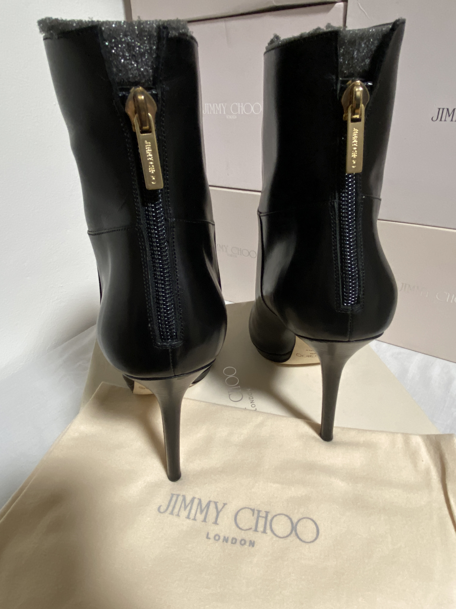 JIMMY CHOO (LONDON) LADIES SHOES / FOOTWEAR (BOXED IN VGC) - Image 5 of 10