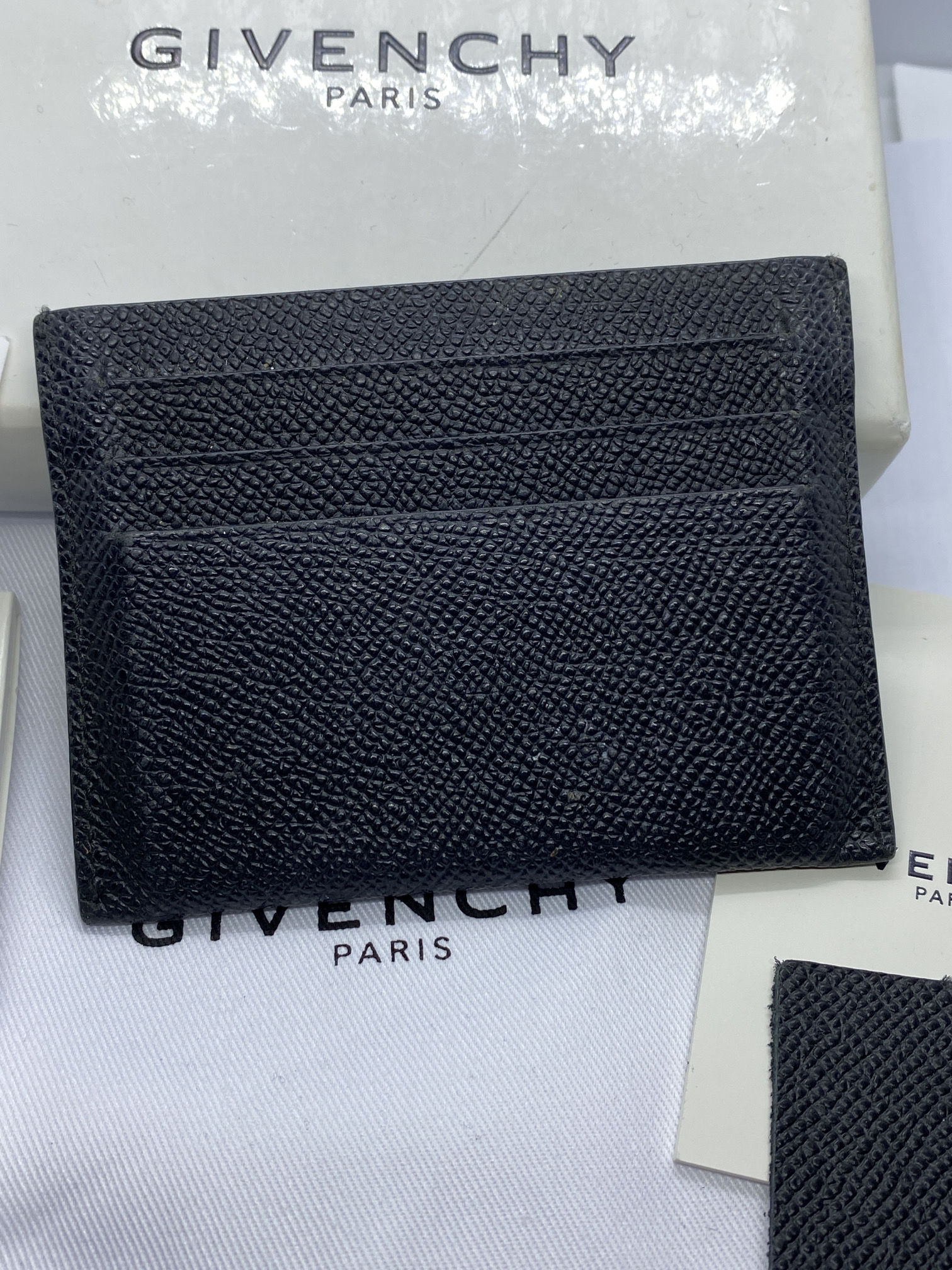 GIVENCHY LEATHER CREDIT CARD HOLDER WITH BOX ETC - Image 5 of 5