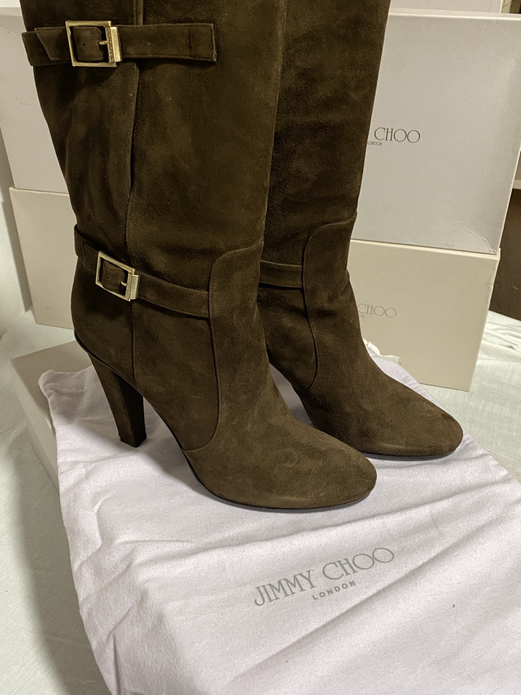 JIMMY CHOO (LONDON) LADIES SHOES / FOOTWEAR (BOXED IN VGC) - Image 4 of 14