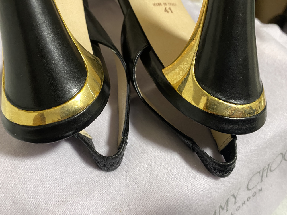 JIMMY CHOO (LONDON) LADIES SHOES / FOOTWEAR (BOXED IN VGC) - Image 6 of 14