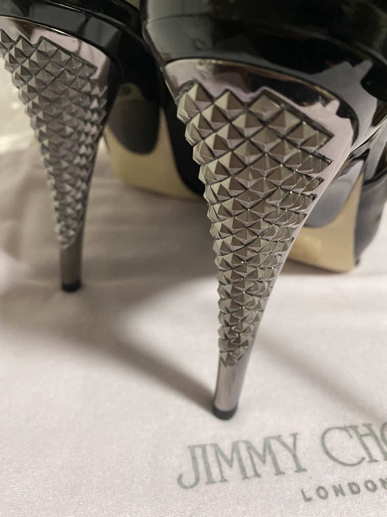 JIMMY CHOO (LONDON) LADIES SHOES / FOOTWEAR (BOXED IN VGC) - Image 2 of 14