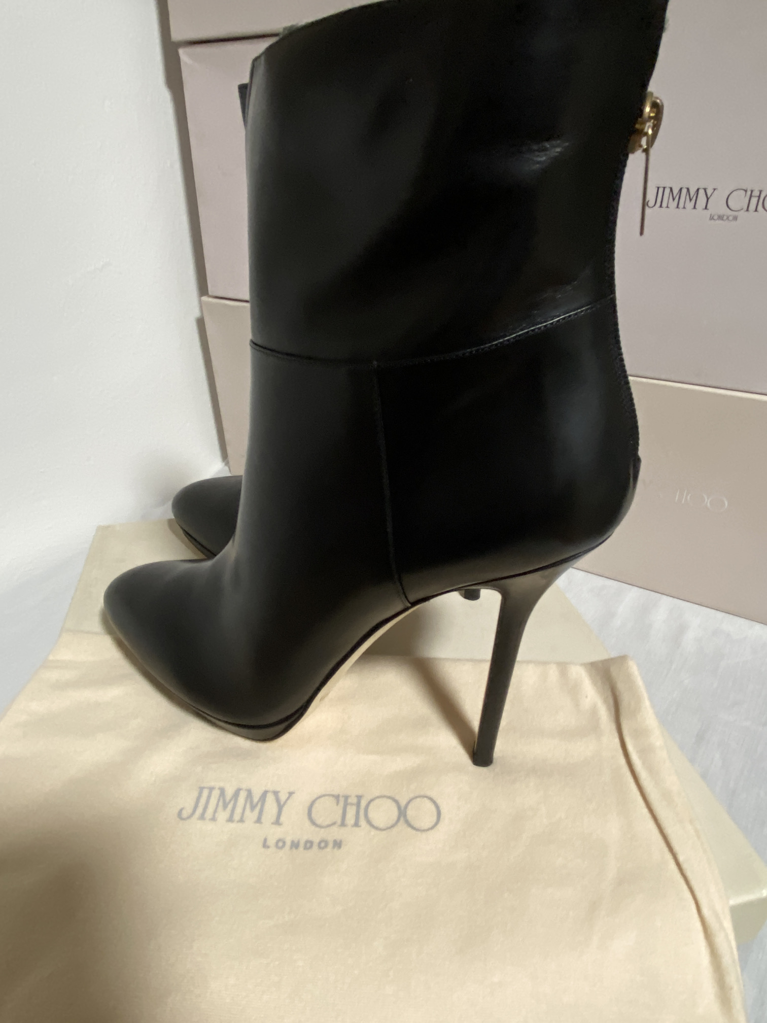 JIMMY CHOO (LONDON) LADIES SHOES / FOOTWEAR (BOXED IN VGC) - Image 3 of 10