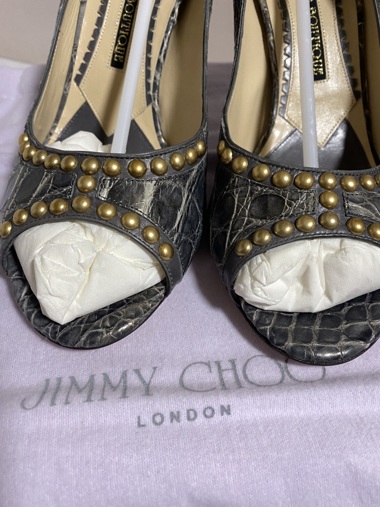 JIMMY CHOO (LONDON) LADIES SHOES / FOOTWEAR (BOXED IN VGC) - Image 3 of 11