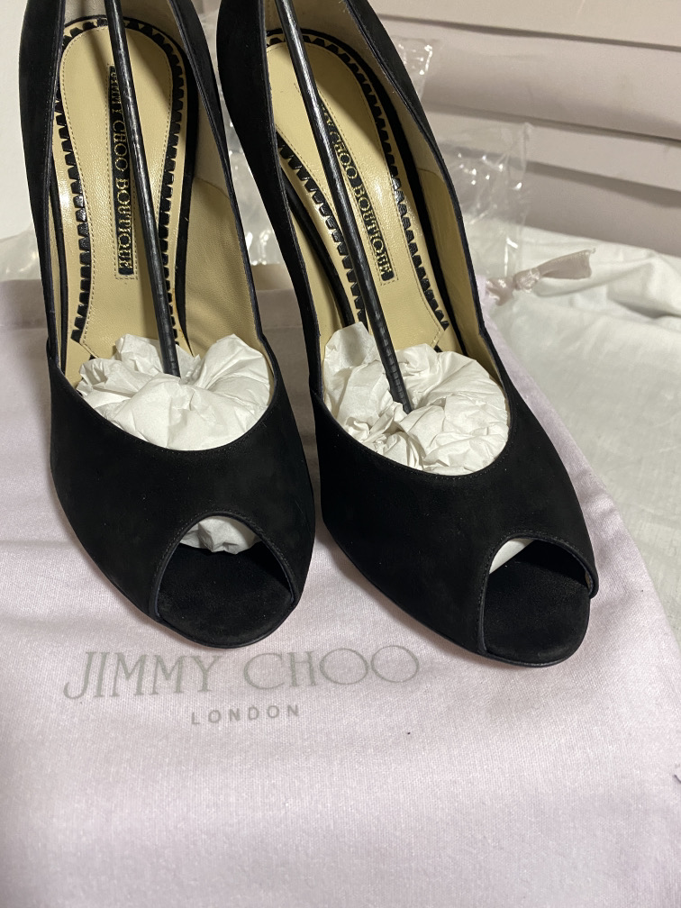 JIMMY CHOO (LONDON) LADIES SHOES / FOOTWEAR (BOXED IN VGC) - Image 4 of 8