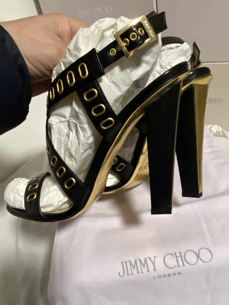 JIMMY CHOO (LONDON) LADIES SHOES / FOOTWEAR (BOXED IN VGC) - Image 3 of 13