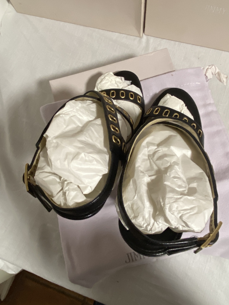 JIMMY CHOO (LONDON) LADIES SHOES / FOOTWEAR (BOXED IN VGC) - Image 9 of 13