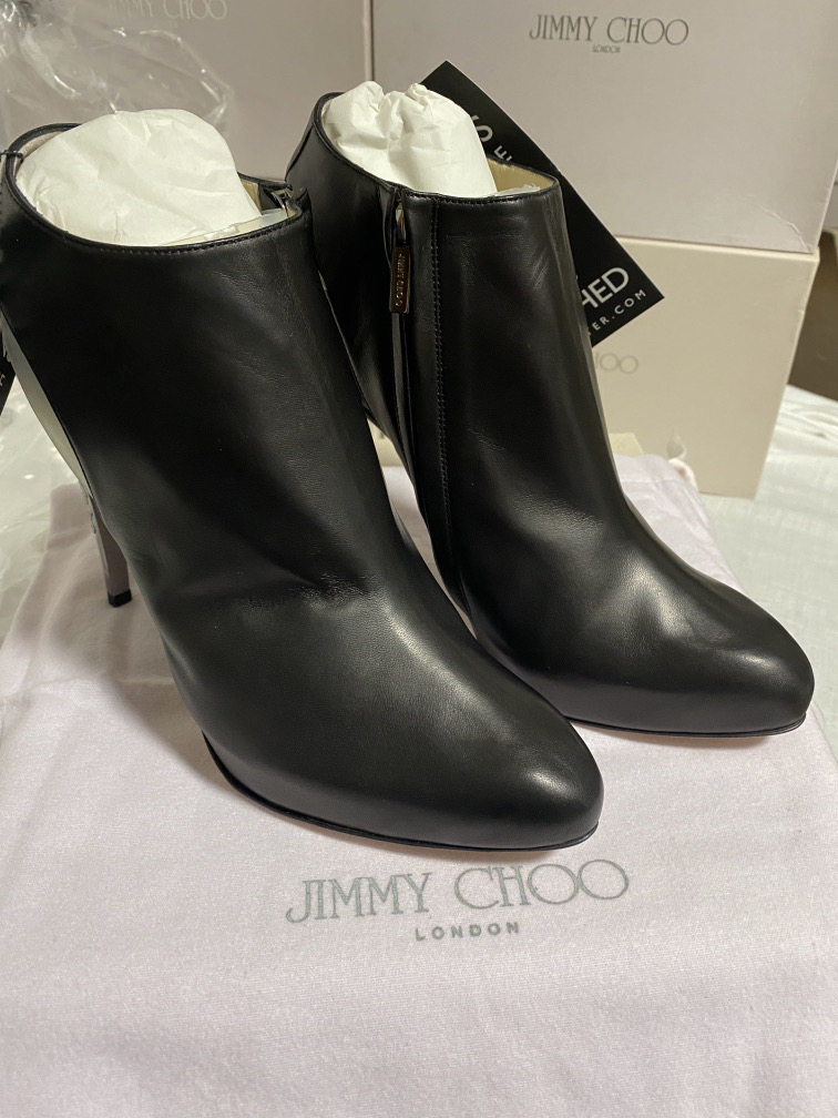 JIMMY CHOO (LONDON) LADIES SHOES / FOOTWEAR (BOXED IN VGC)