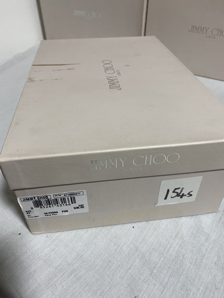 JIMMY CHOO (LONDON) LADIES SHOES / FOOTWEAR (BOXED IN VGC) - Image 2 of 9