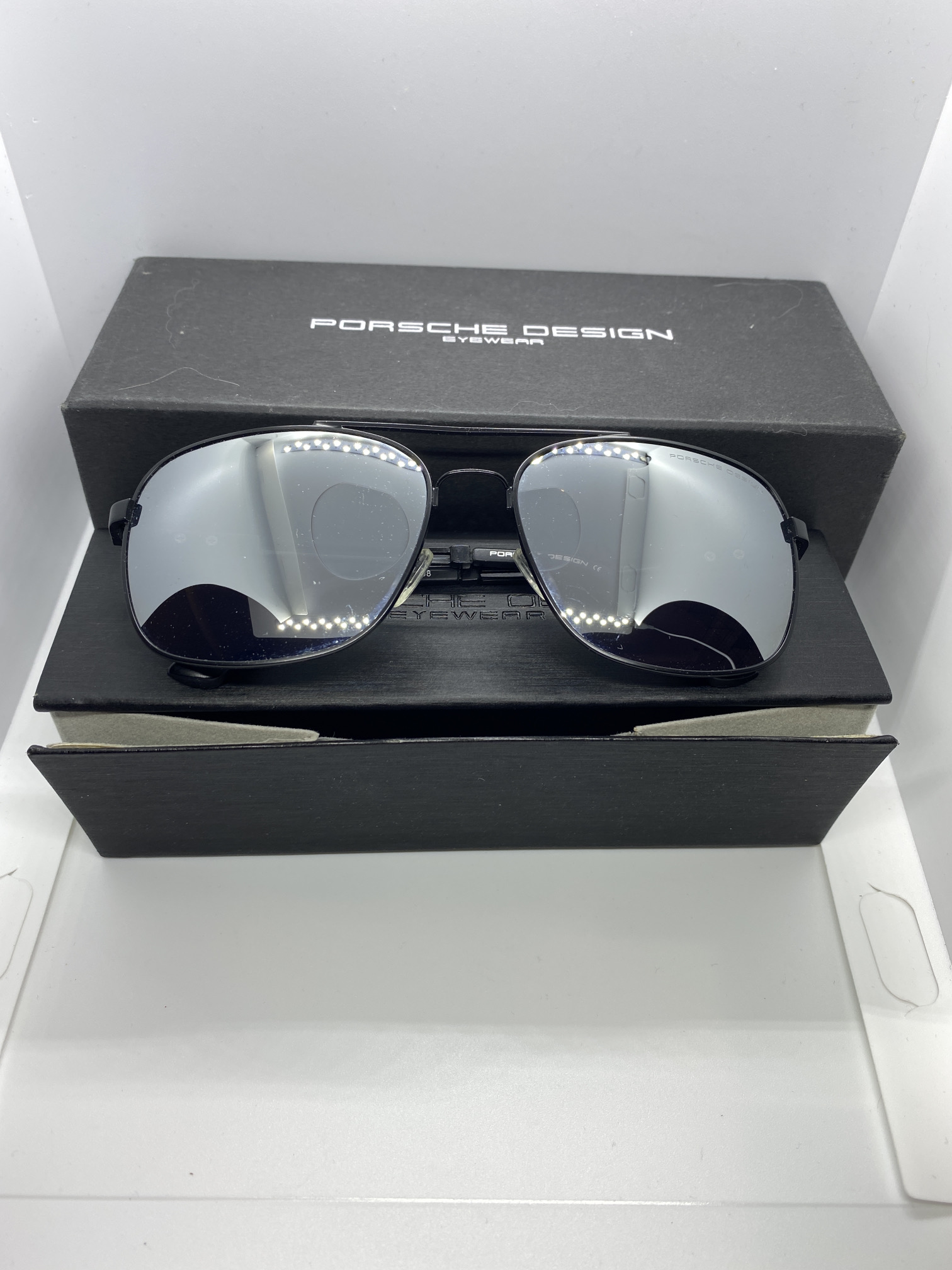 SUNGLASSES MARKED PORSCHE DESIGN WITH BOX