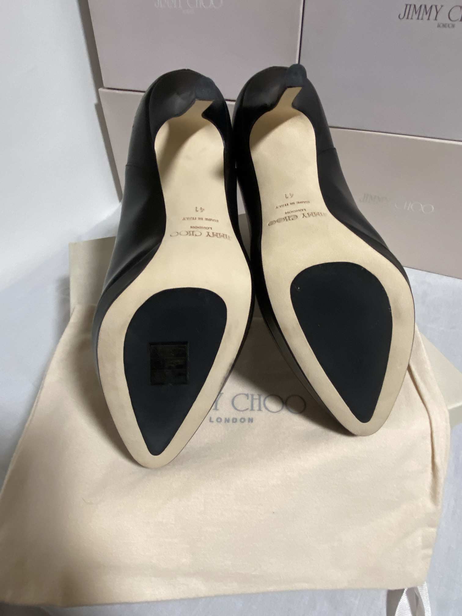 JIMMY CHOO (LONDON) LADIES SHOES / FOOTWEAR (BOXED IN VGC) - Image 4 of 10