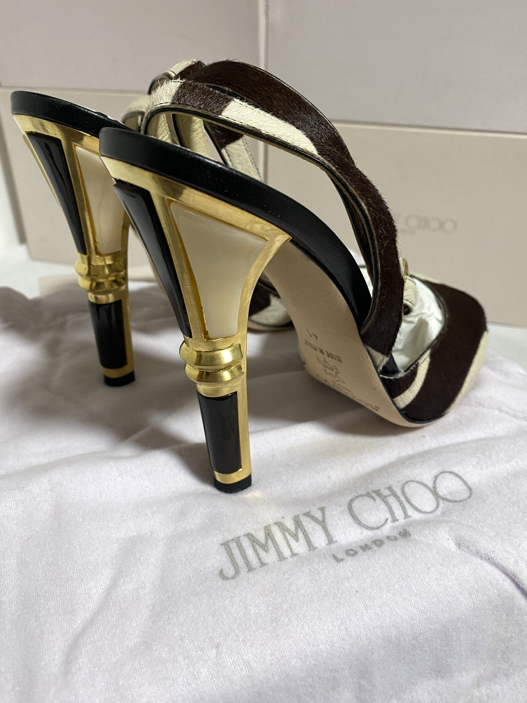 JIMMY CHOO (LONDON) LADIES SHOES / FOOTWEAR (BOXED IN VGC) - Image 3 of 9