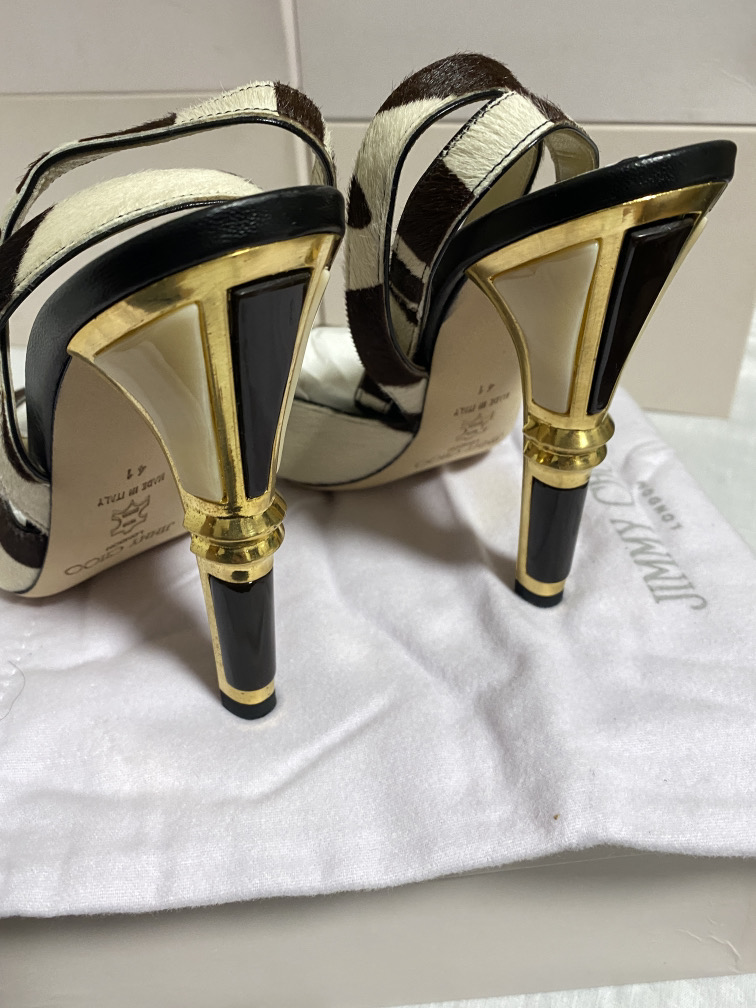 JIMMY CHOO (LONDON) LADIES SHOES / FOOTWEAR (BOXED IN VGC) - Image 6 of 9