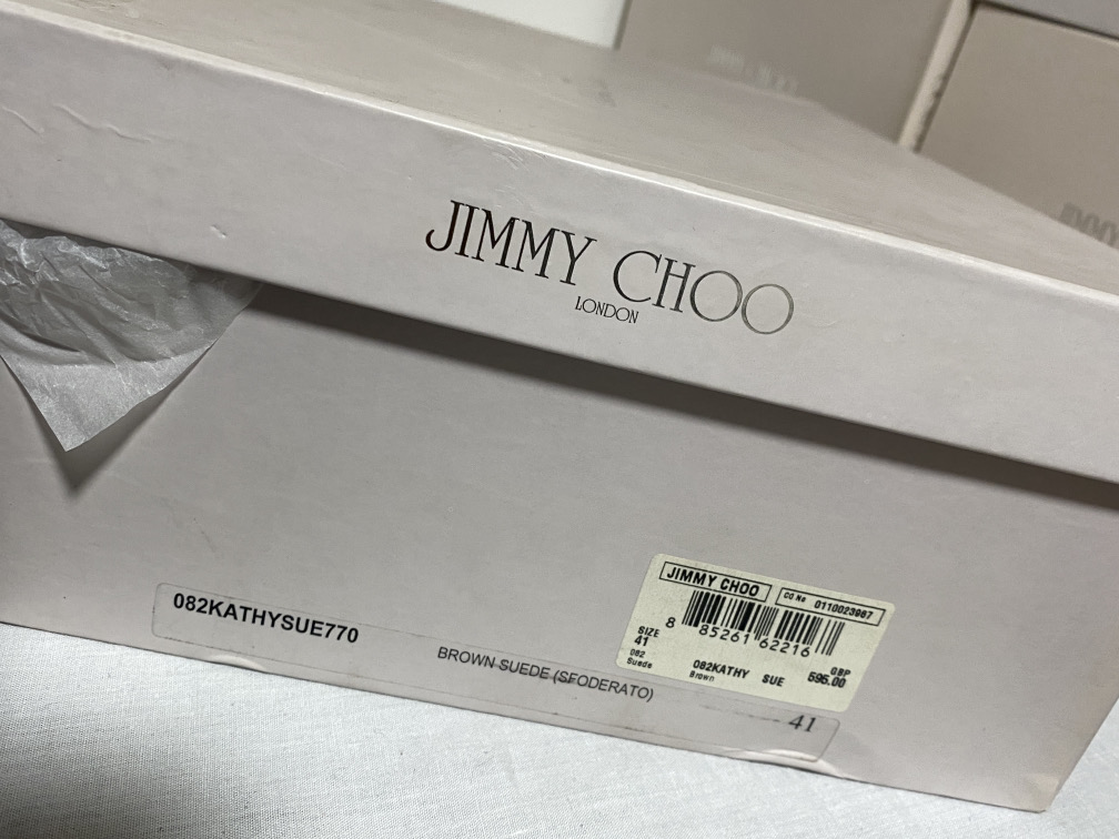 JIMMY CHOO (LONDON) LADIES SHOES / FOOTWEAR (BOXED IN VGC) - Image 2 of 14