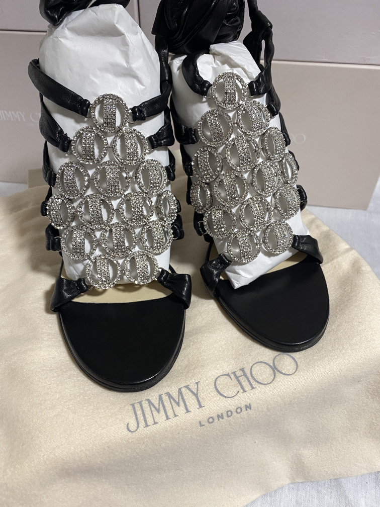 JIMMY CHOO (LONDON) LADIES SHOES / FOOTWEAR (BOXED IN VGC) - Image 8 of 11