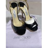 JIMMY CHOO (LONDON) LADIES SHOES / FOOTWEAR (BOXED IN VGC)