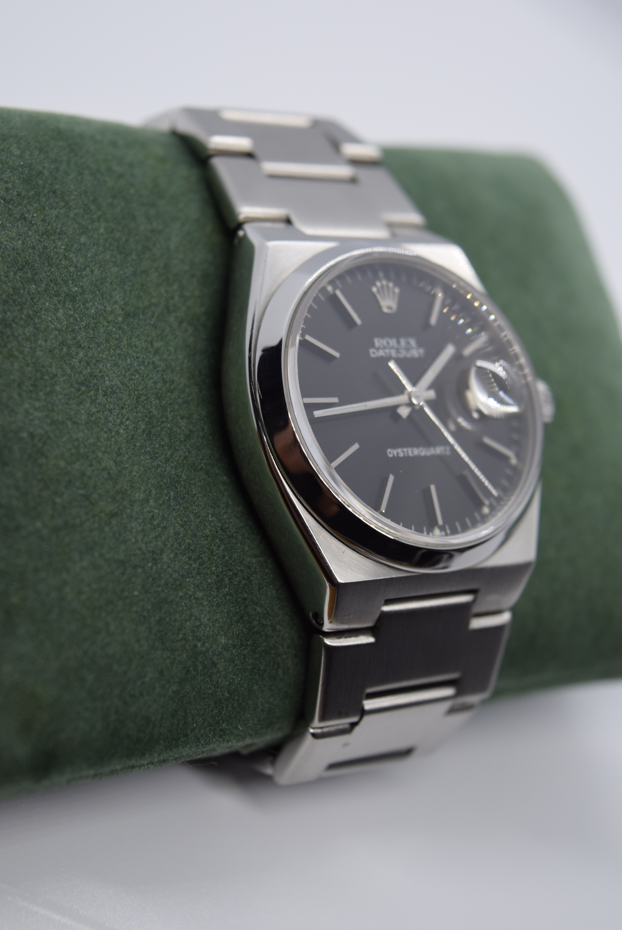 STEEL ROLEX DATEJUST OYSTERQUARTZ REF. 17000 (BLACK DIAL) - 36MM - Image 5 of 11