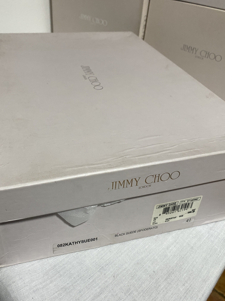 JIMMY CHOO (LONDON) LADIES SHOES / FOOTWEAR (BOXED IN VGC) - Image 9 of 14