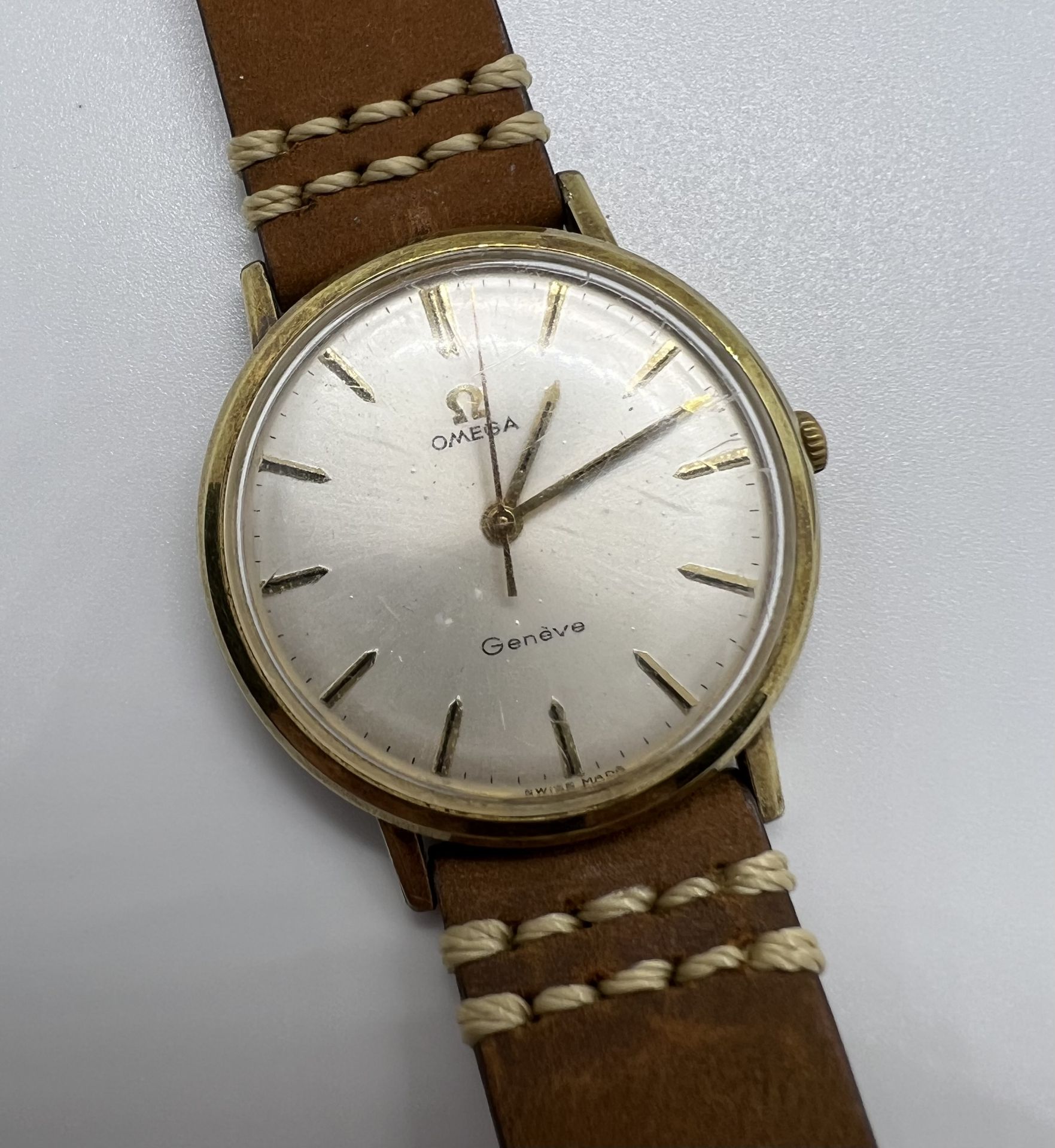 OMEGA GENEVE MANUAL WIND WRISTWATCH