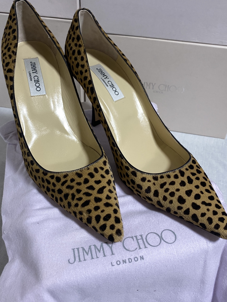 JIMMY CHOO (LONDON) LADIES SHOES / FOOTWEAR (BOXED IN VGC)