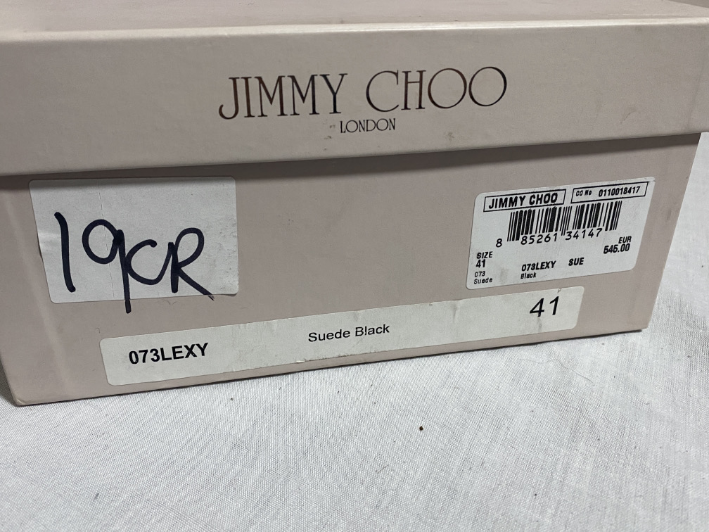 JIMMY CHOO (LONDON) LADIES SHOES / FOOTWEAR (BOXED IN VGC) - Image 2 of 8