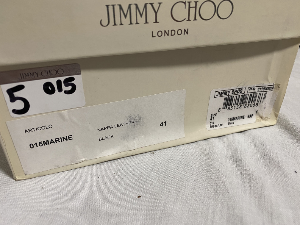 JIMMY CHOO (LONDON) LADIES SHOES / FOOTWEAR (BOXED IN VGC) - Image 4 of 11