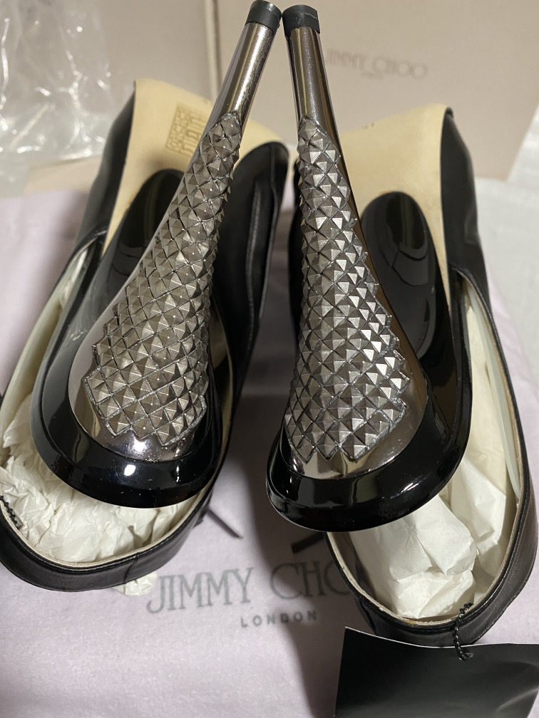 JIMMY CHOO (LONDON) LADIES SHOES / FOOTWEAR (BOXED IN VGC) - Image 11 of 14