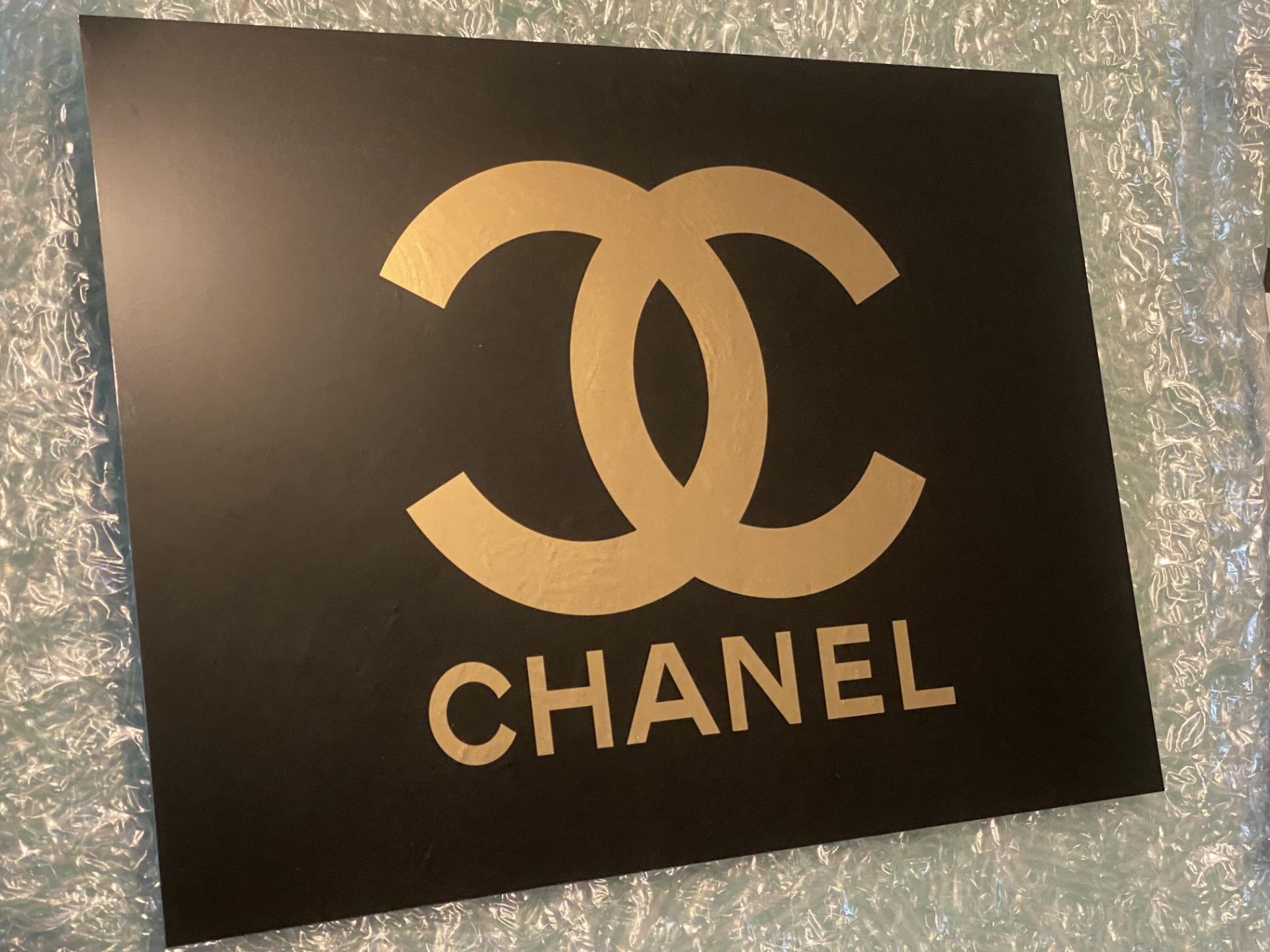 40cm x 30cm METAL CC LOGO DISPLAY SIGN