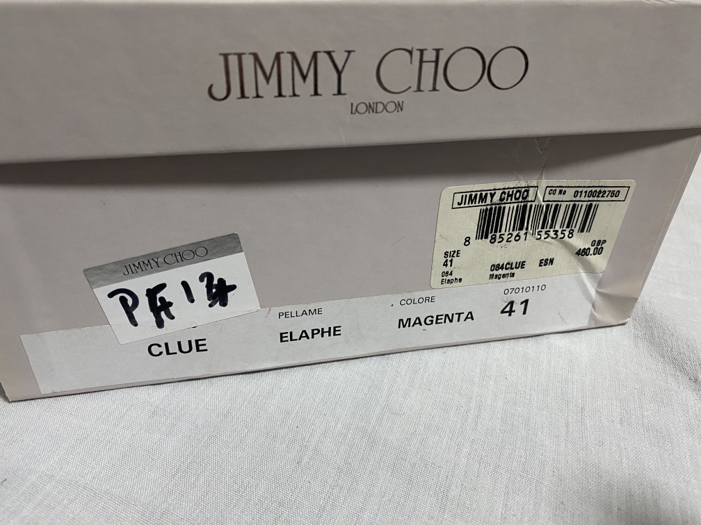 JIMMY CHOO (LONDON) LADIES SHOES / FOOTWEAR (BOXED IN VGC) - Image 4 of 13