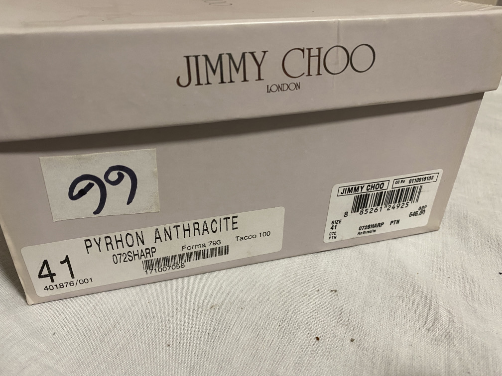 JIMMY CHOO (LONDON) LADIES SHOES / FOOTWEAR (BOXED IN VGC) - Image 2 of 11