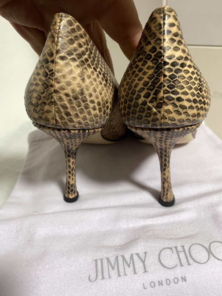 JIMMY CHOO (LONDON) LADIES SHOES / FOOTWEAR (BOXED IN VGC) - Image 5 of 8