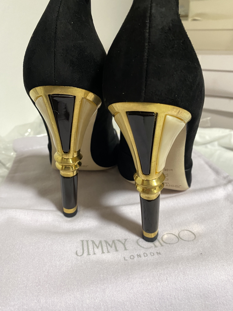 JIMMY CHOO (LONDON) LADIES SHOES / FOOTWEAR (BOXED IN VGC) - Image 5 of 8