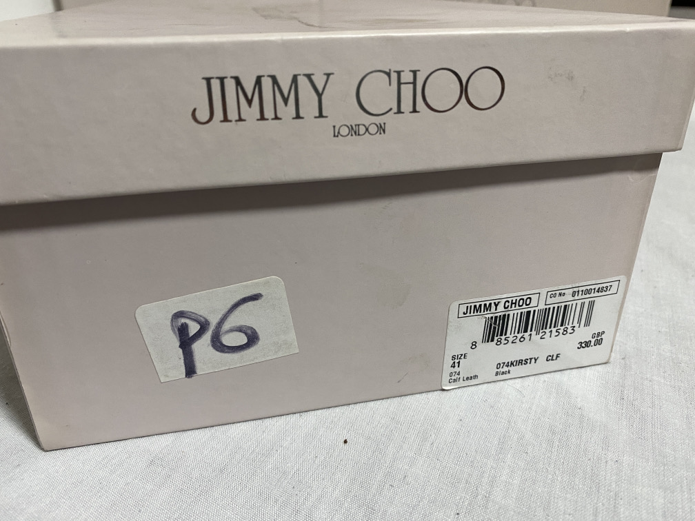 JIMMY CHOO (LONDON) LADIES SHOES / FOOTWEAR (BOXED IN VGC) - Image 2 of 14