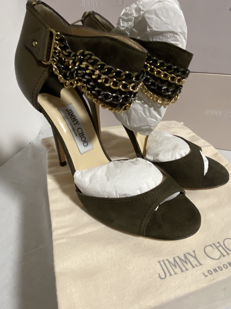 JIMMY CHOO (LONDON) LADIES SHOES / FOOTWEAR (BOXED IN VGC) - Image 3 of 13