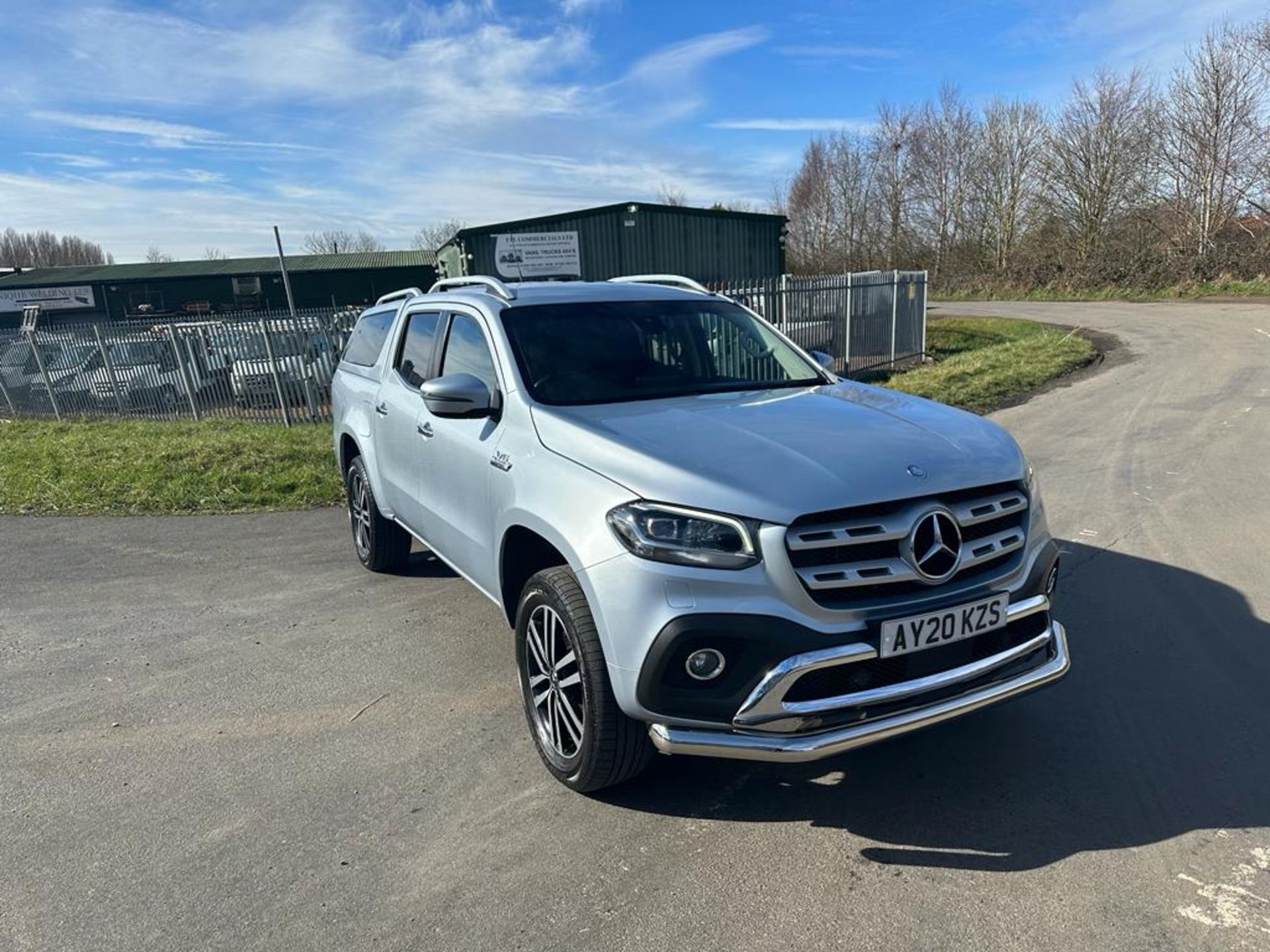 2020 20 REG MERCEDES BENZ X350 POWER D 4MATIC DOUBLE CAB TRUCK 29k MILES + VAT - Image 8 of 22