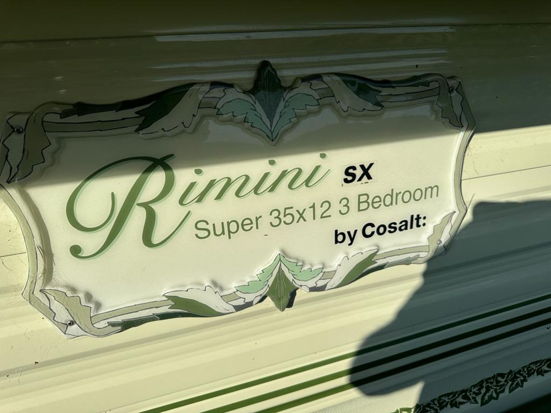 2001 COSALT RIMINI SX SUPER 35 x 12 3 BEDROOM STATIC CARAVAN - WINTERISED - Image 3 of 18