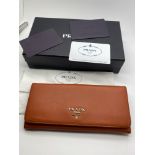 PRADA MILANO SAFFIANO PURSE WITH BOX & AUTHENTICITY CARD