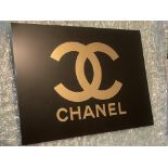 40cm x 30cm METAL CC LOGO DISPLAY SIGN