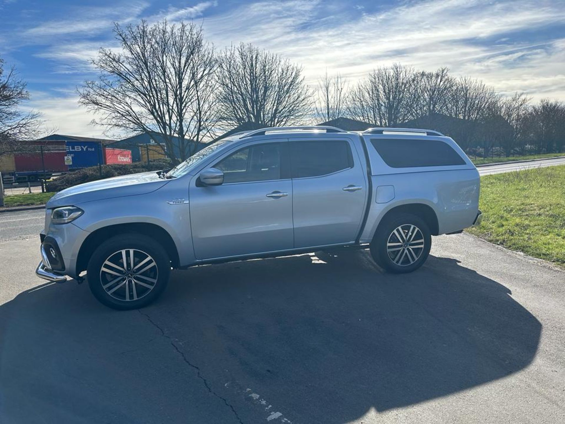 2020 20 REG MERCEDES BENZ X350 POWER D 4MATIC DOUBLE CAB TRUCK 28k MILES + VAT - Image 9 of 22