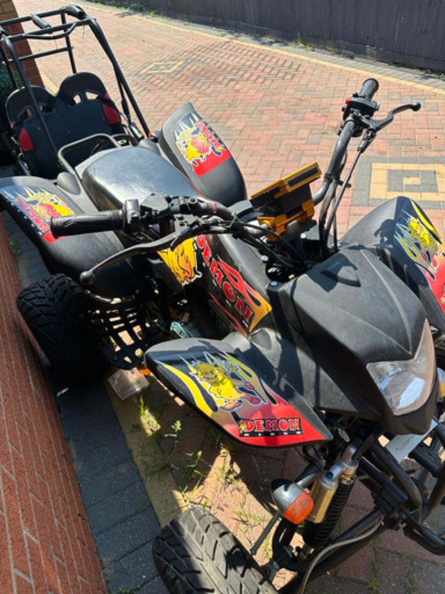 200cc ROAD LEGAL QUAD BIKE 2007 - Image 4 of 4