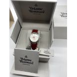 VIVIENNE WESTWOOD TIMEMACHINE HEART WATCH COMPLETE WITH BOC AND PAPERS