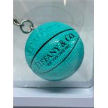 BASKETBALL KEYRING - MARKED TIFFANY & Co.