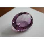 44.48CT AMETHYST - CERTIFIED WITH PAPERWORK