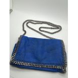 STELLA MCCARTNEY BLUE FALABELLA SHOULDER BAG