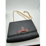 MCM MUNCHEN BAG HANDBAG/ PURSE WITH DETACHABLE CHAIN