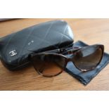 CHANEL SUNGLASSES WITH CASE