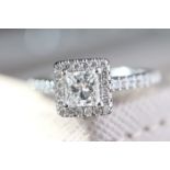 1.02CT DIAMOND PLATINUM RING (VS2 | D) WITH CERTIFICATE & APPRAISAL